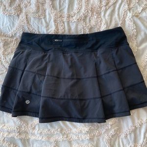 Lululemon black tennis skirt